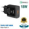 Cốc Sạc, Củ Sạc Nhanh TOPK 18W QC3.0 B301Q